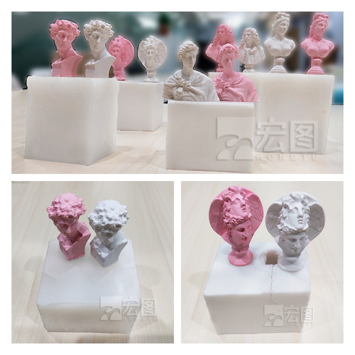 石膏模具硅胶